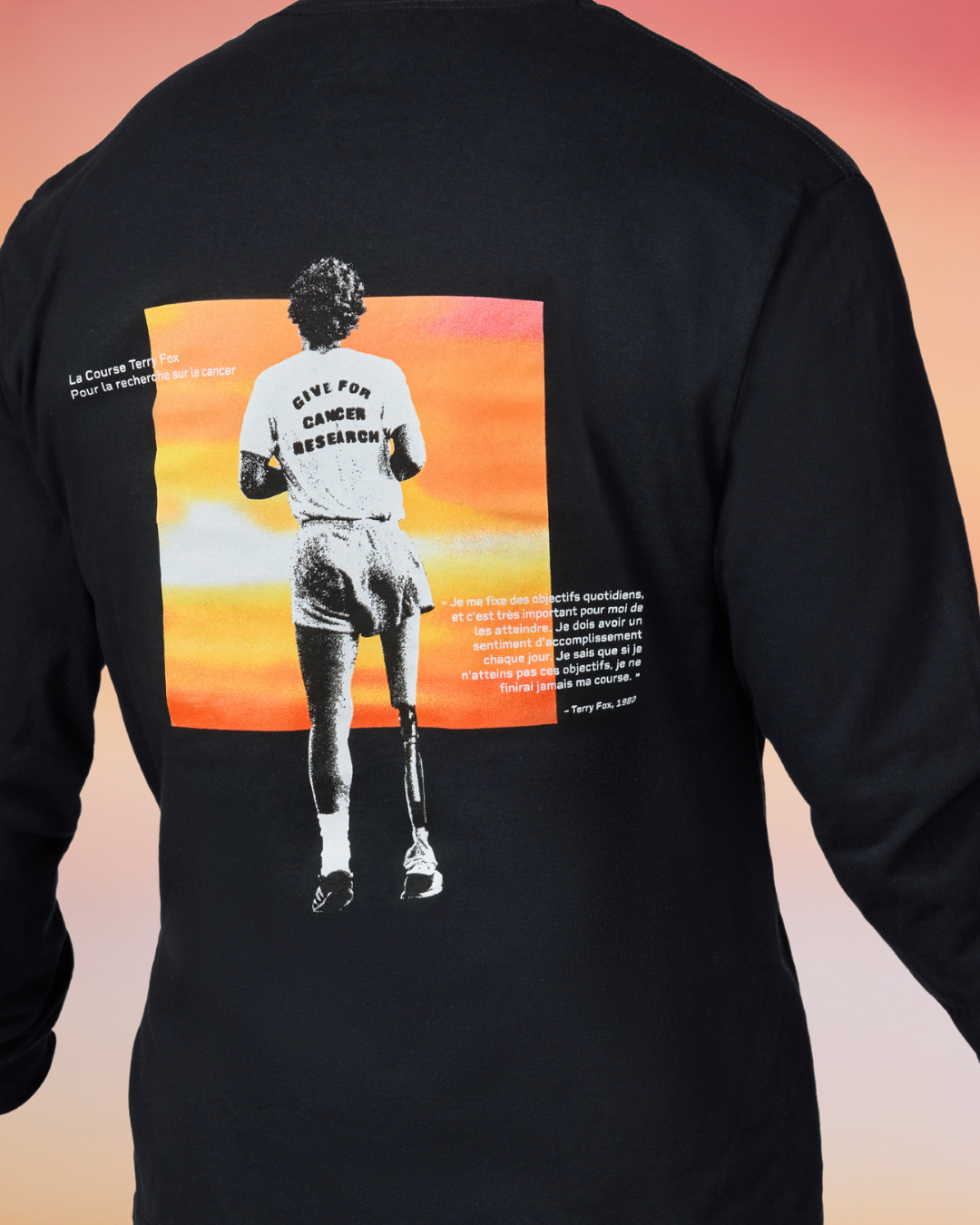 BABYL 2025 SPIRIT FOXES Tシャツ 2XL 2025 Terry Fox Run Long Sleeve Shirt (French) – Terry Fox Foundation