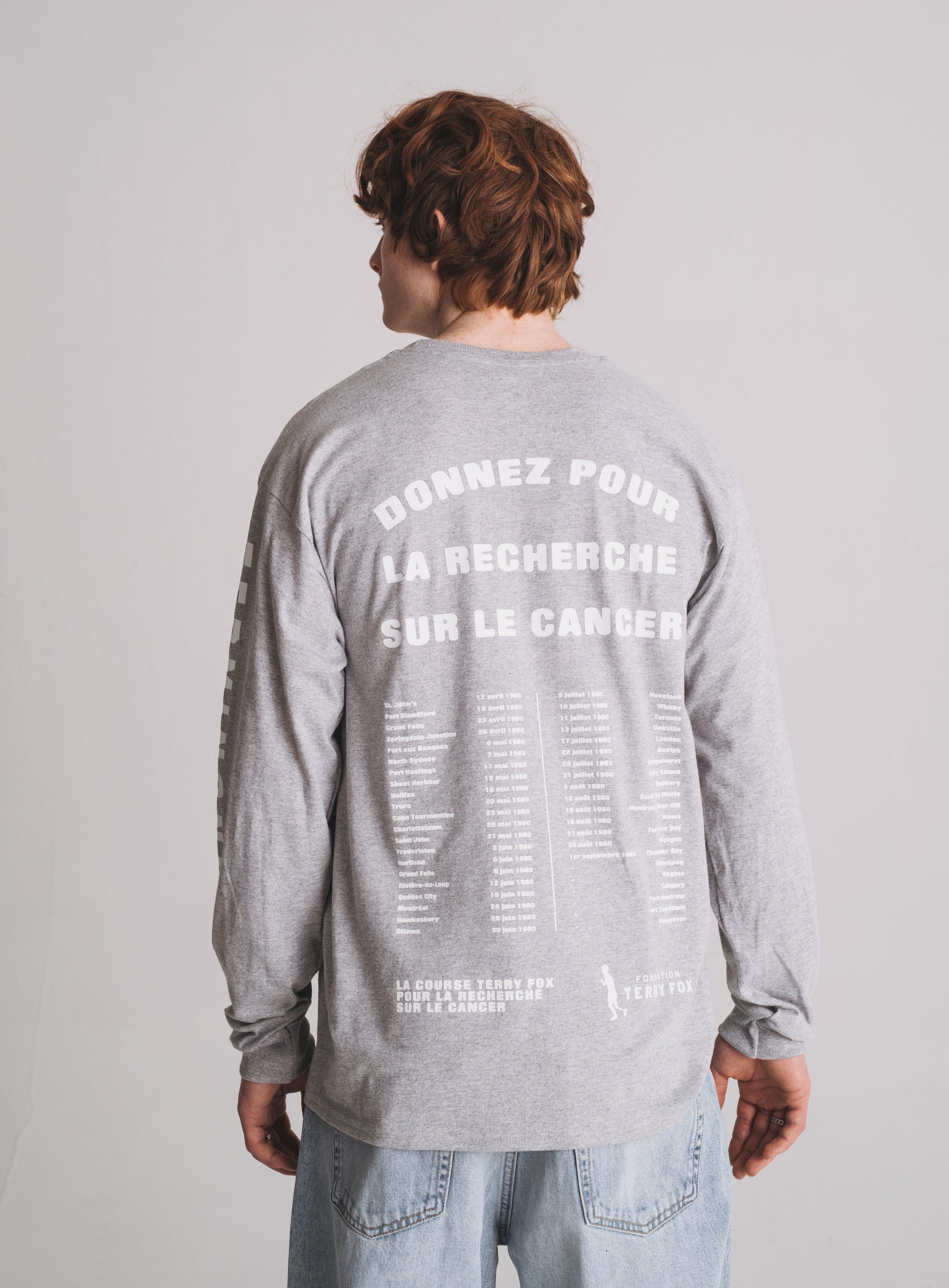 2026 Terry Fox Long Sleeve Shirt - French Edition | Official Terry