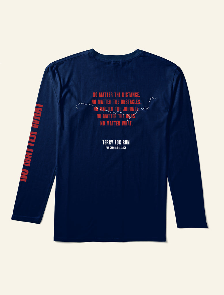 2025 Terry Fox Run Long Sleeve Shirt The Terry Fox Foundation
