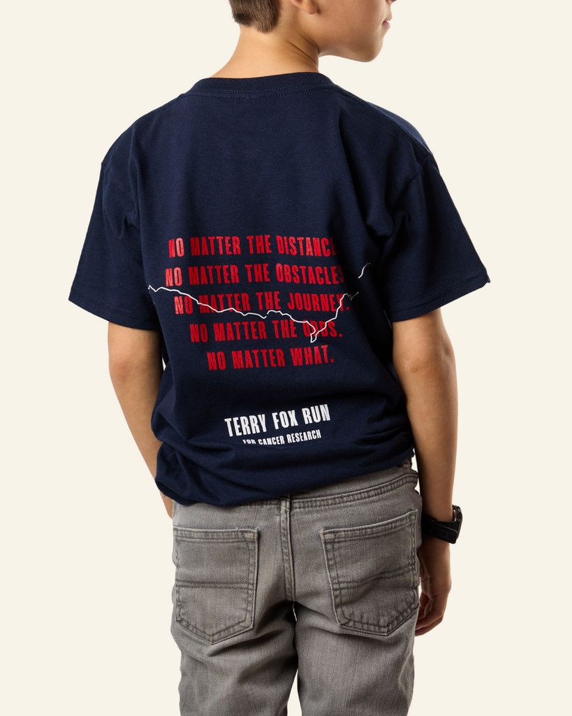 2025 Terry Fox Run Youth TShirt The Terry Fox Foundation
