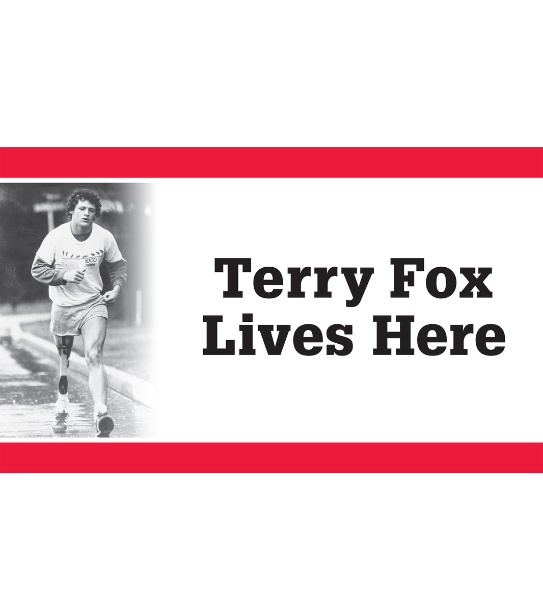 Terry Fox Flag The Terry Fox Foundation 